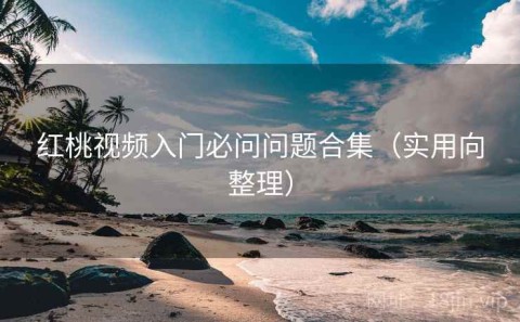 红桃视频入门必问问题合集（实用向整理）