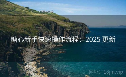 糖心新手快速操作流程：2025 更新