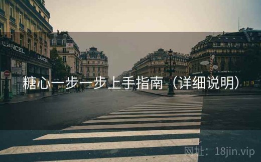 糖心一步一步上手指南（详细说明）