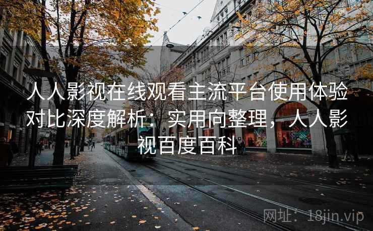 人人影视在线观看主流平台使用体验对比深度解析：实用向整理，人人影视百度百科